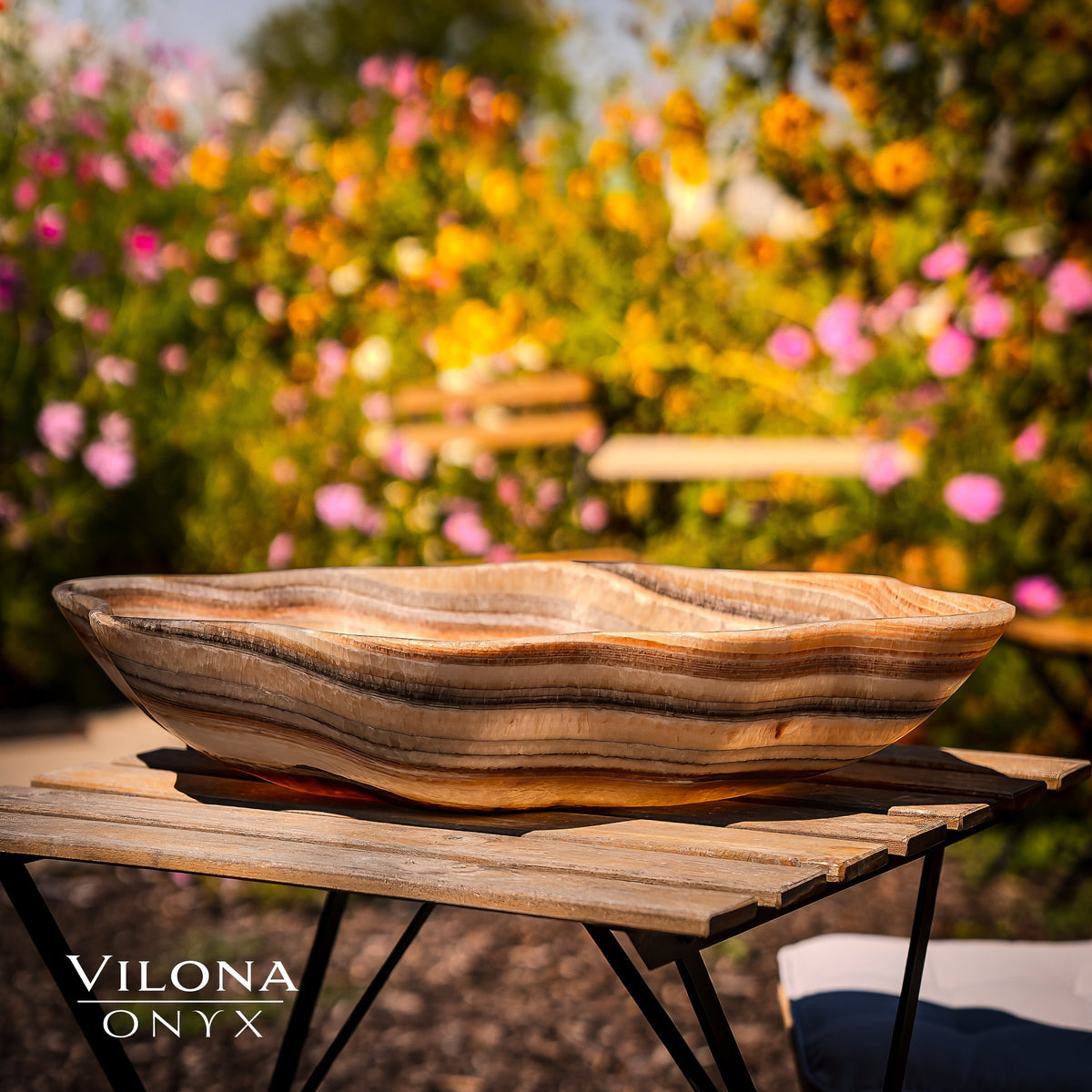 Tangerine Crystal (Onyx Bowl #4)