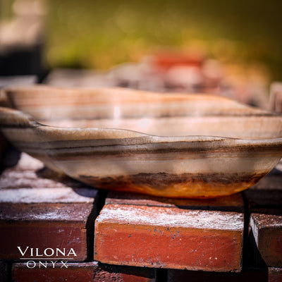 Tangerine Crystal (Onyx Bowl #4)