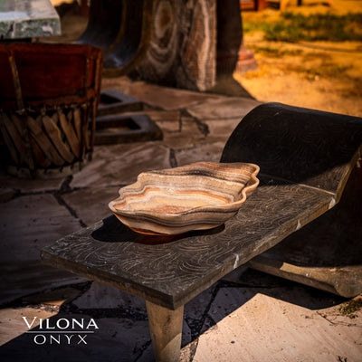Tangerine Crystal (Onyx Bowl #4)