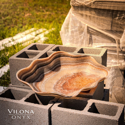 Tangerine Crystal (Onyx Bowl #4)