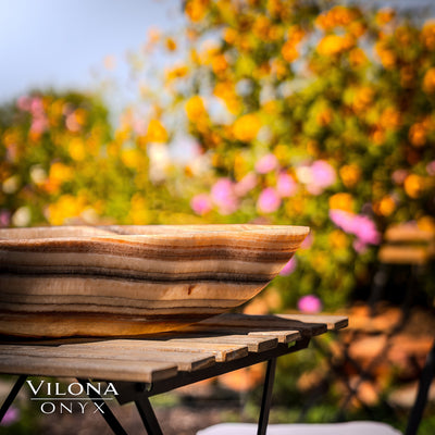 Tangerine Crystal (Onyx Bowl #4)