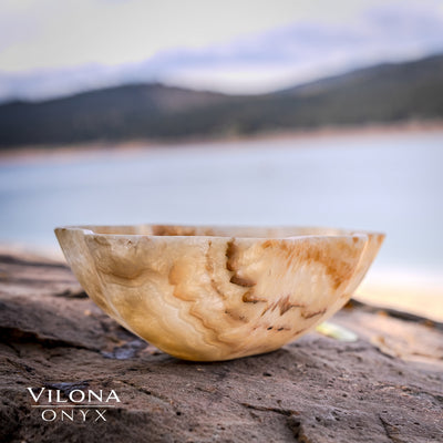 Tangerine Crystal (Onyx Bowl #7)