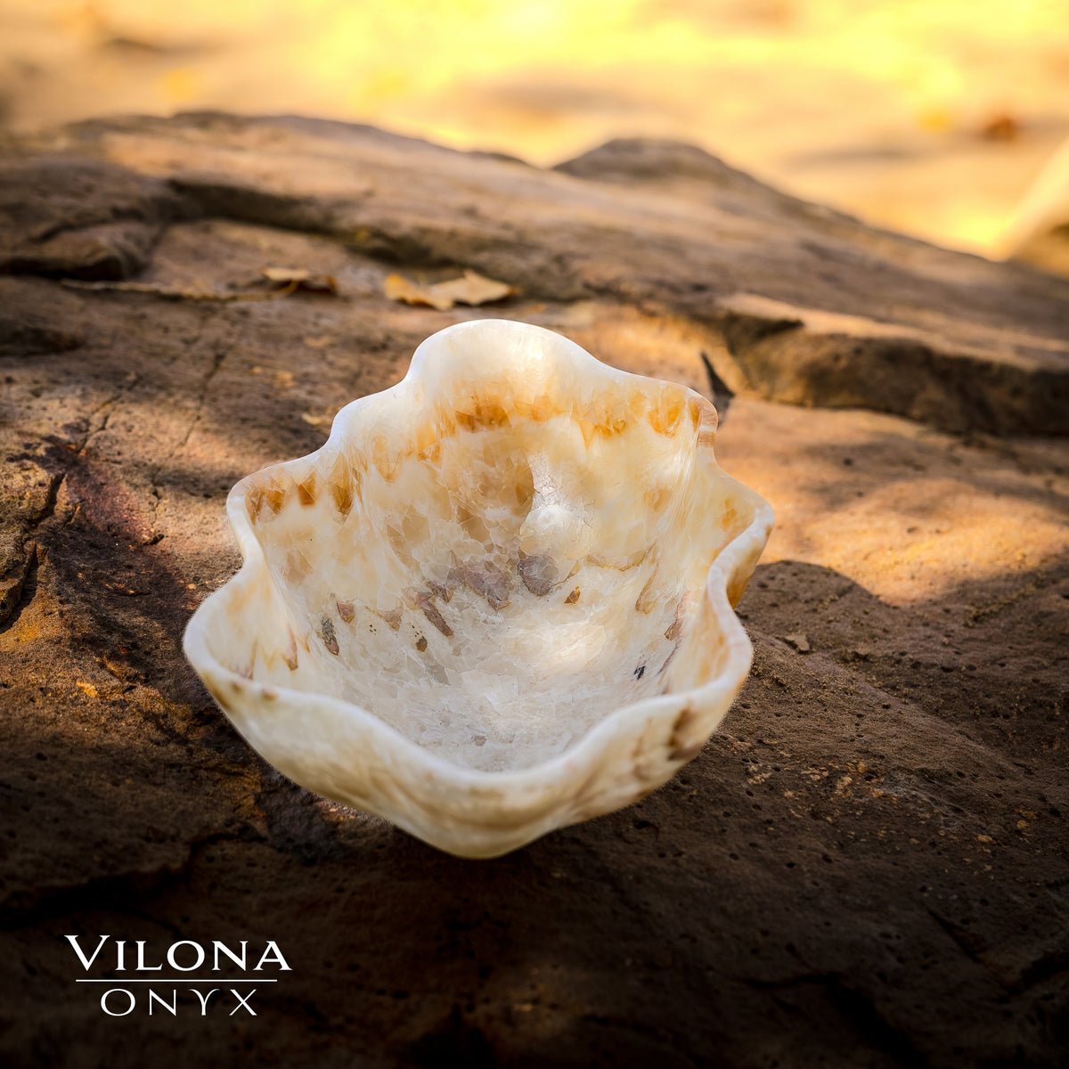Tangerine Crystal (Onyx Bowl #7)