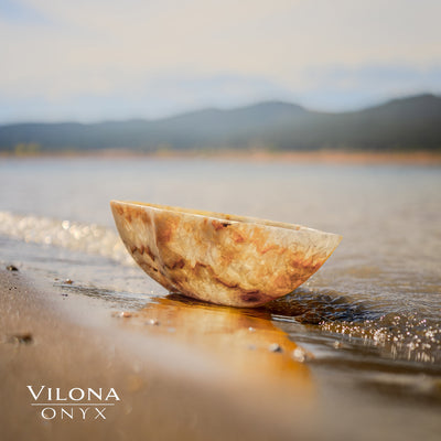 Tangerine Crystal (Onyx Bowl #7)