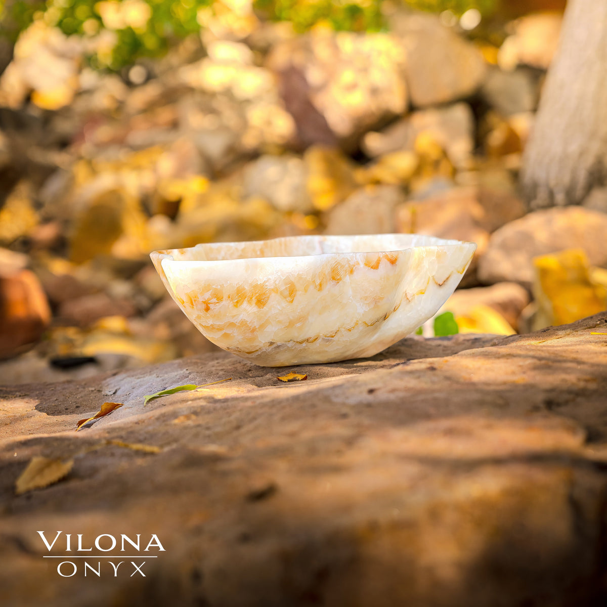 Tangerine Crystal (Onyx Bowl #7)