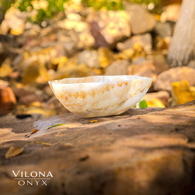 Tangerine Crystal (Onyx Bowl #7)