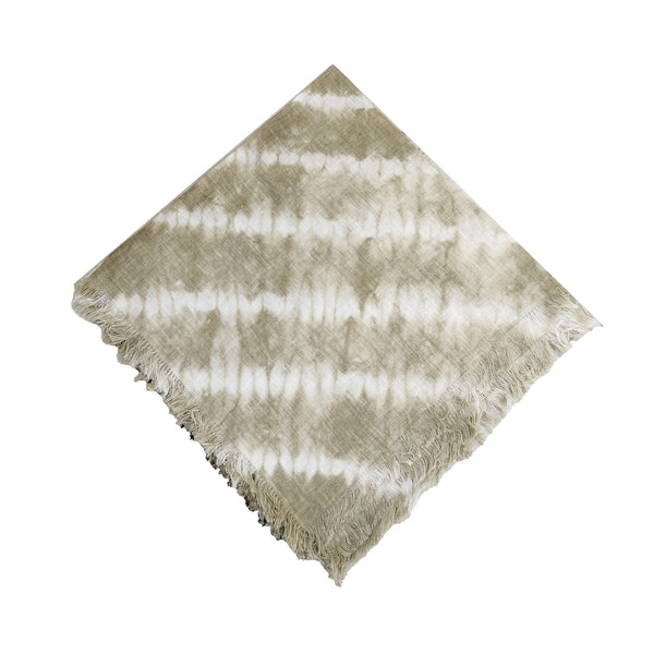 Taupe Tie Dye Napkins
