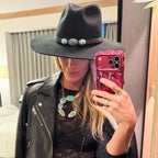 Turquoise Hat Band Slide