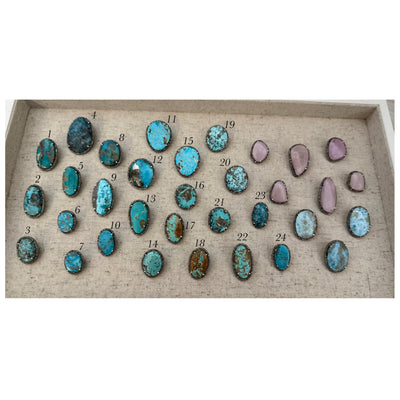 Turquoise Hat Band Slide