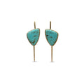Campitos + Pave Diamond Drop Earrings 2