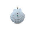 Large Turquoise + Sapphire Clam Shell
