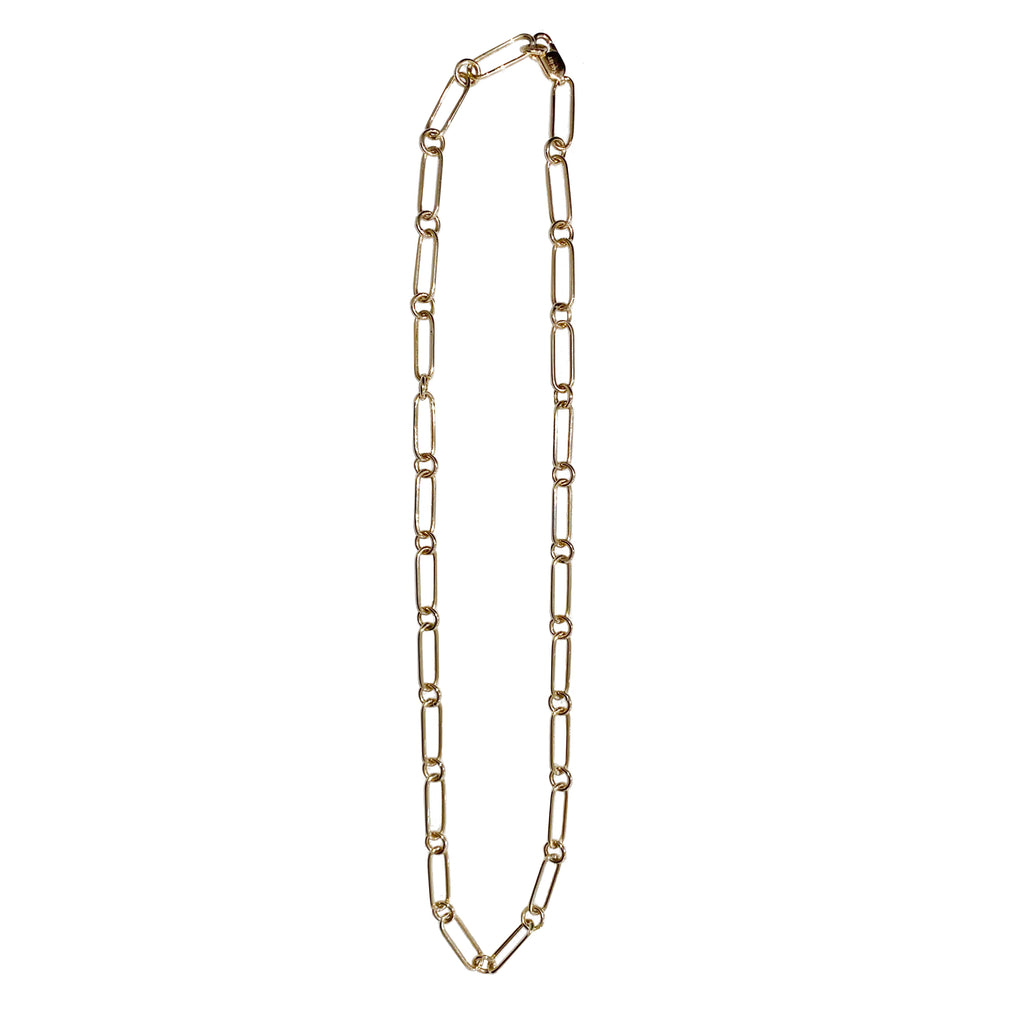 Carter Link Chain 14k Mixed Link Chain – S. Carter Designs