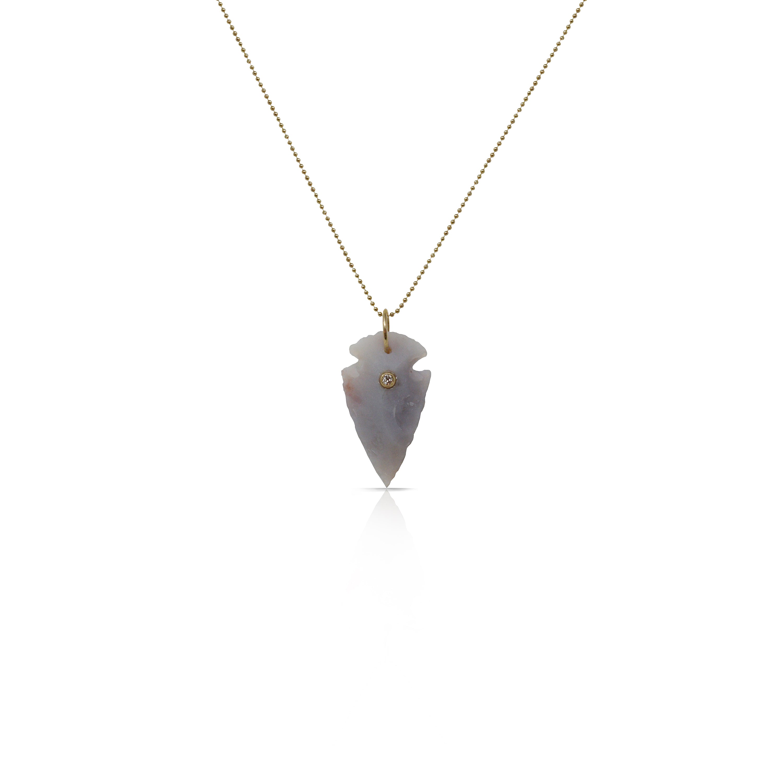 14k Ball Chain Necklace