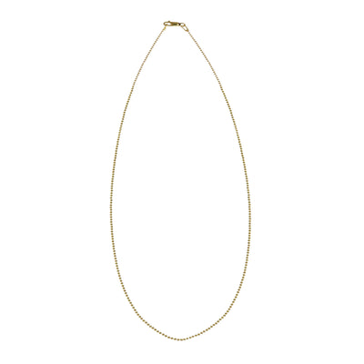 14k Ball Chain Necklace