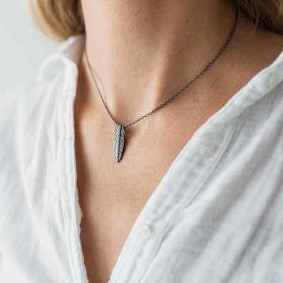Feather Charm Necklace
