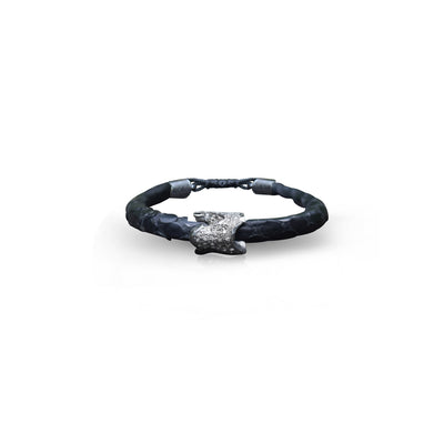 Black Python Vertebrae Bracelet