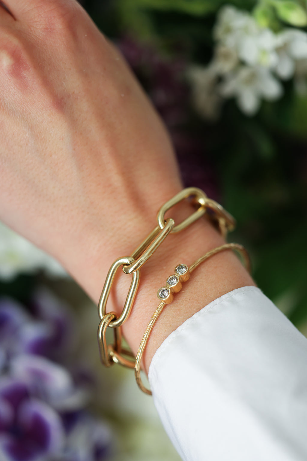 14k Jumbo Chain Bracelet