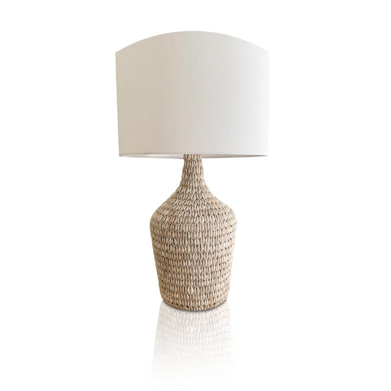 Cowrie shop shell lamp