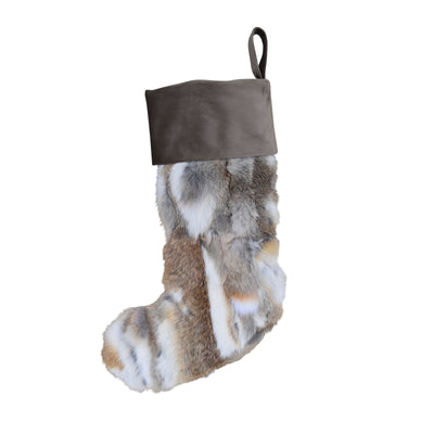 Rabbit Fur Stocking