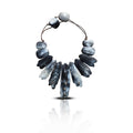 Dark Matte Horn Collar