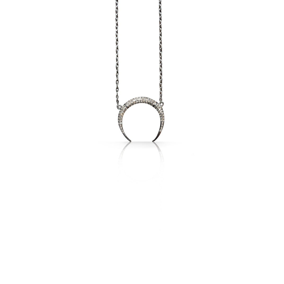 Double Tusk Charm Necklace