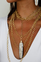 14k Mixed Link Chain