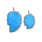 Gold + Turquoise Headdress