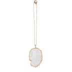 14k Gold Headdress Pendant