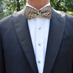 Finn|Carter Grey Python Bow Tie