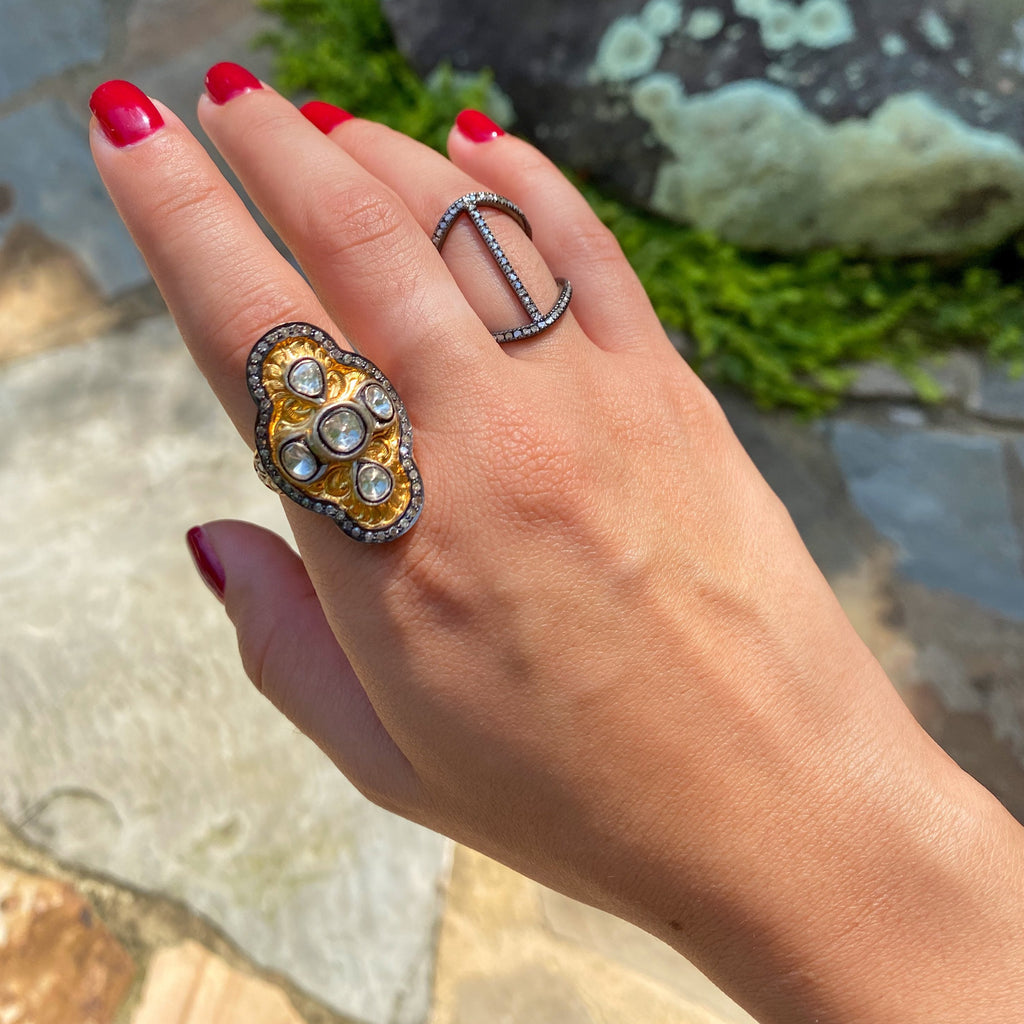 Gold Diamond Ring