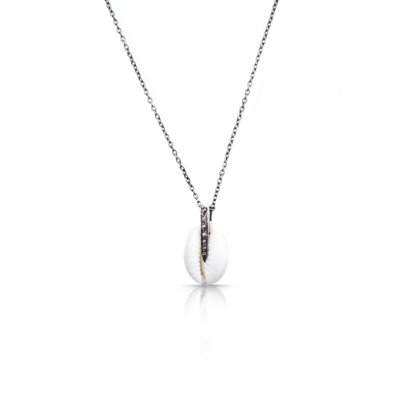 Cowrie Shell Charm Necklace