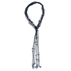 Pearl Spinel Lariat Necklace