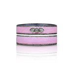 Pearl Rose Enamel Bracelets