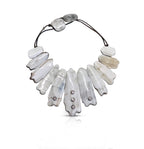 Polished Light Horn Collar
