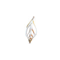 14k Sliced Strombus Shell Pendant
