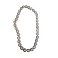 Pave + Sliced Diamond Necklace